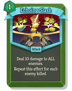 Echoing Slash
